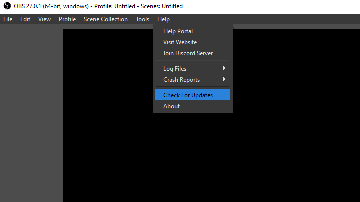 obs studio update not working obs studio update not working