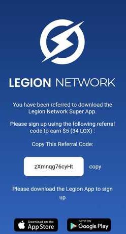 Legion Network airdrop